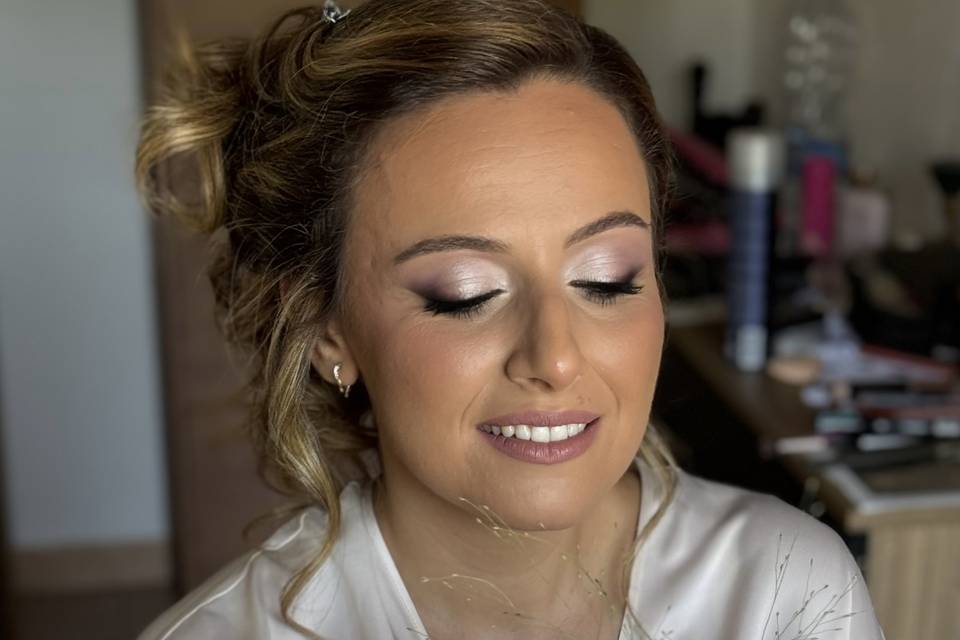 Trucco sposa luminoso