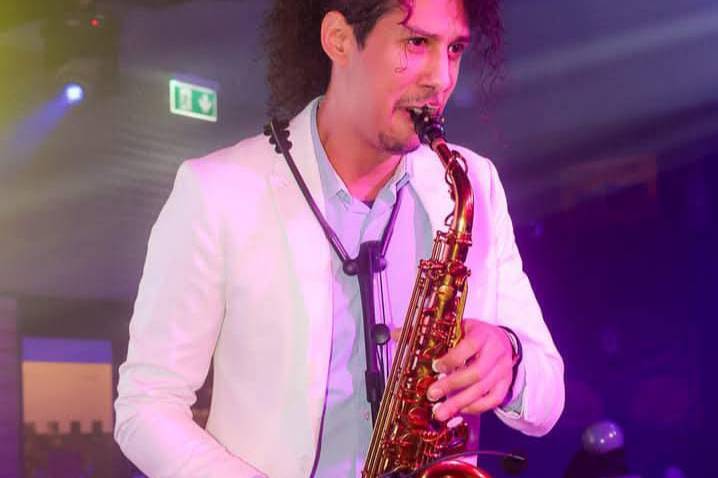 Sax sul palco