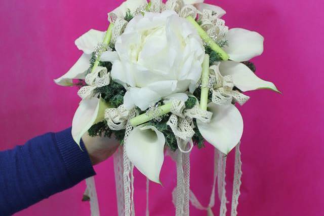 Bouquet con struttura