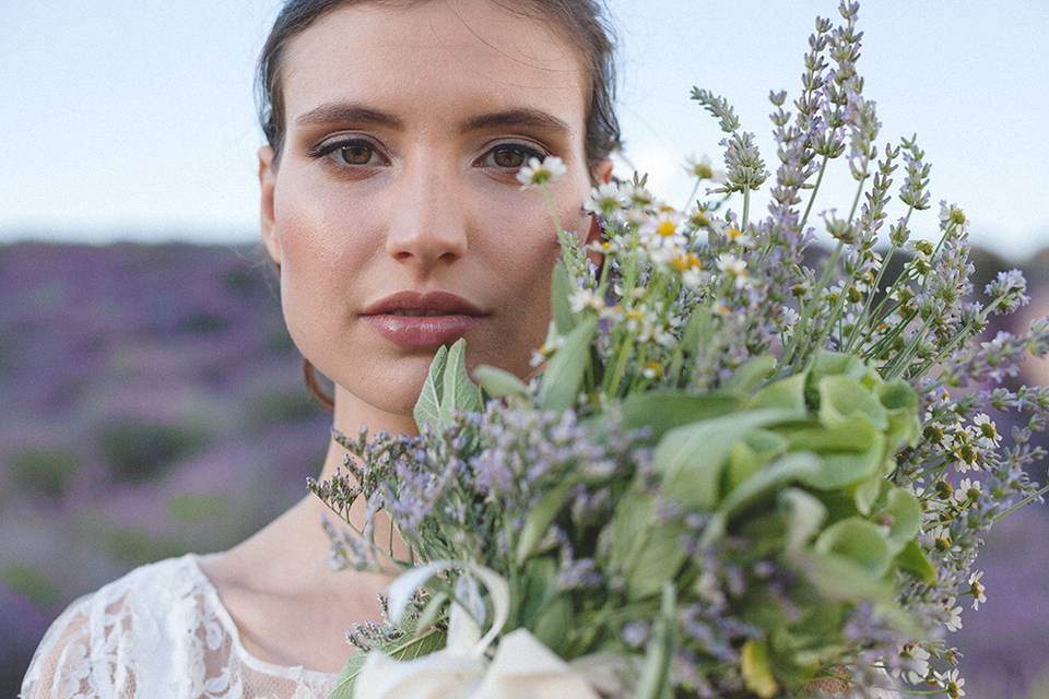 Matrimonio nella lavanda