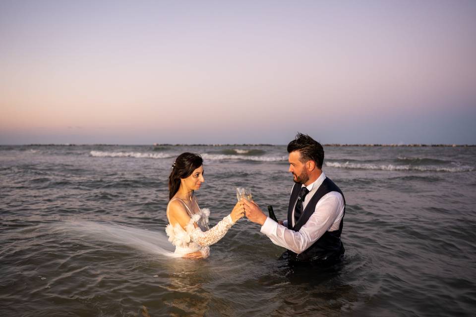 Brindisi in acqua
