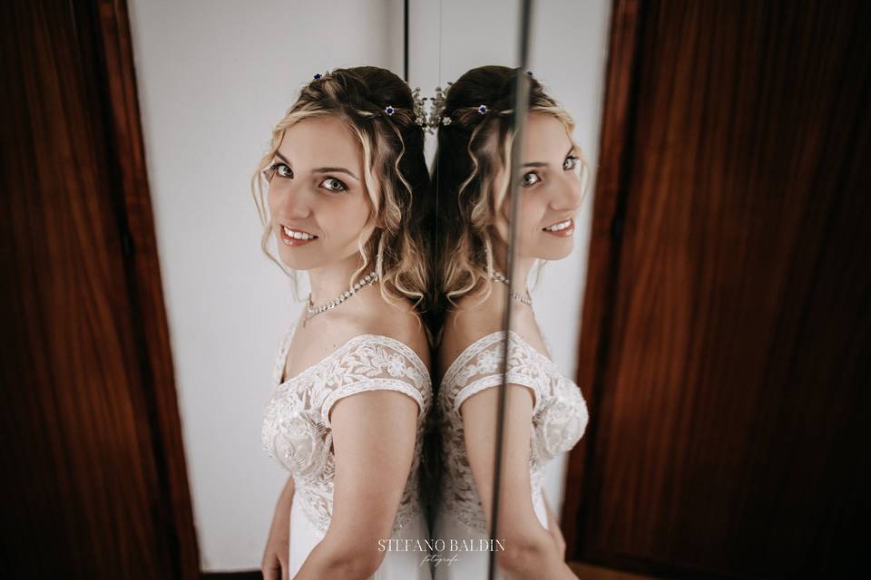 Vestizione sposa