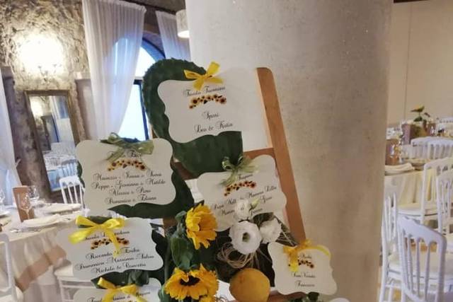 Riso allegro giallo per matrimonio - Confetti & Bomboniere