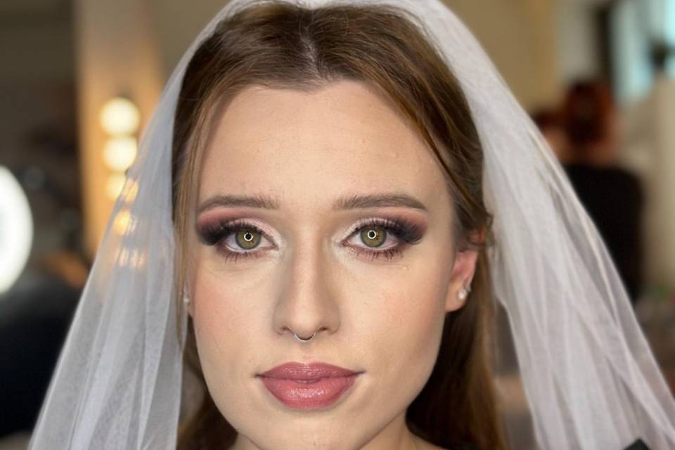 Make-up sposa romantica