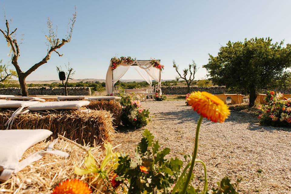 Our Beautiful Gazebo set up