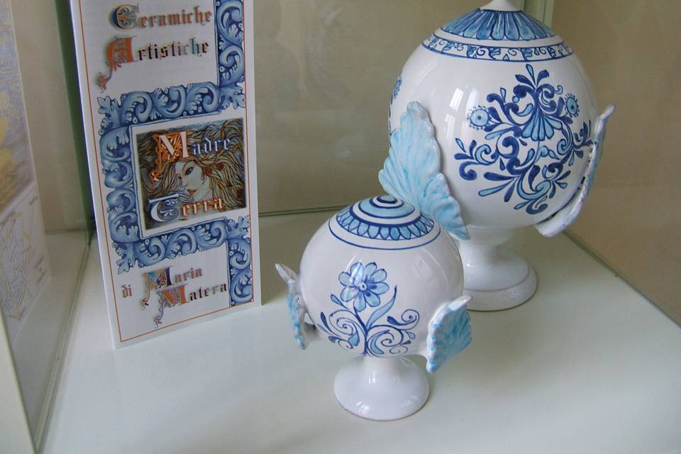 Pomi in maiolica