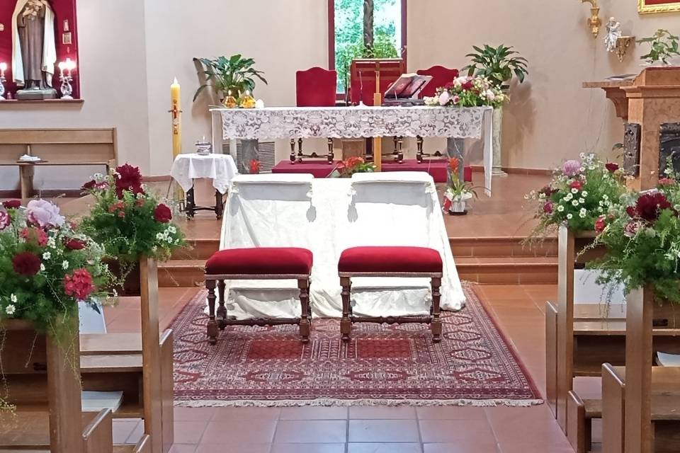 Allestimento chiesa