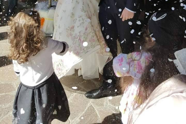 Bouquet sposa a cascata