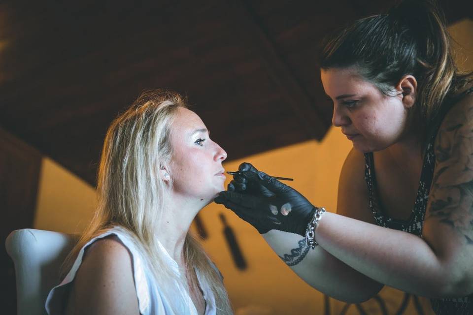 Preparazione sposa Viviana