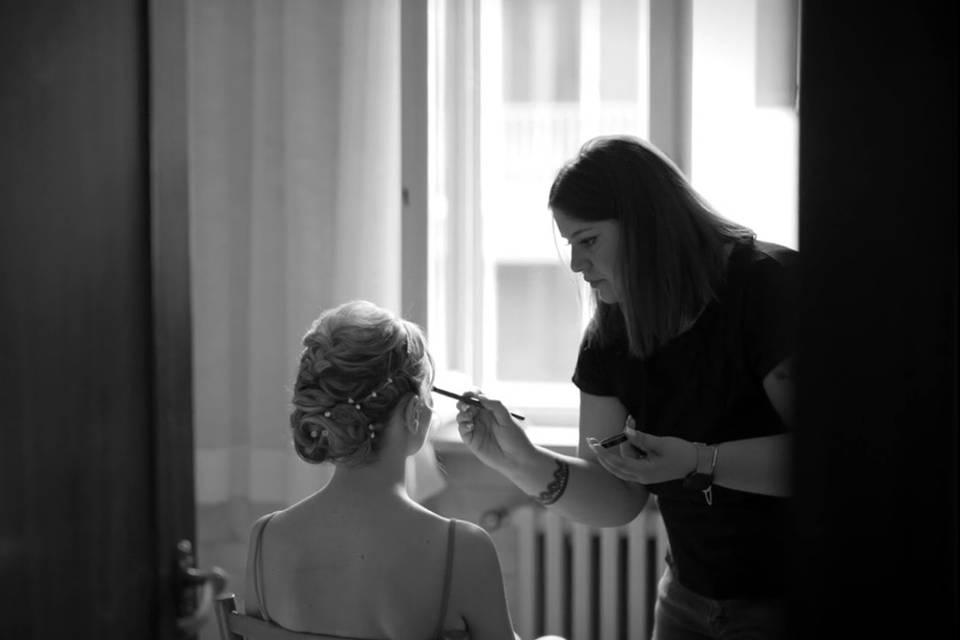 Preparazione sposa