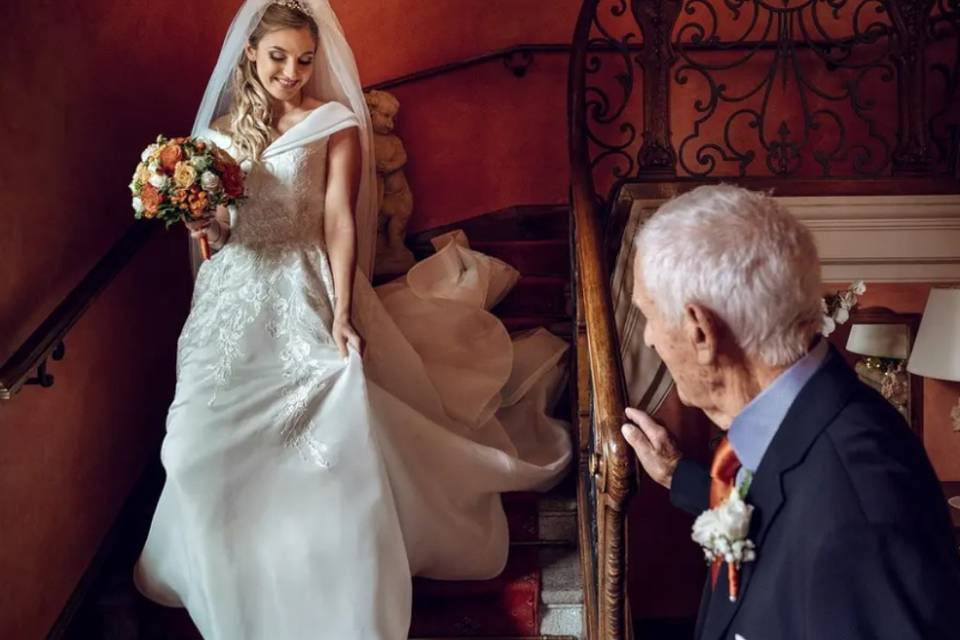 La sposa incontra il papà