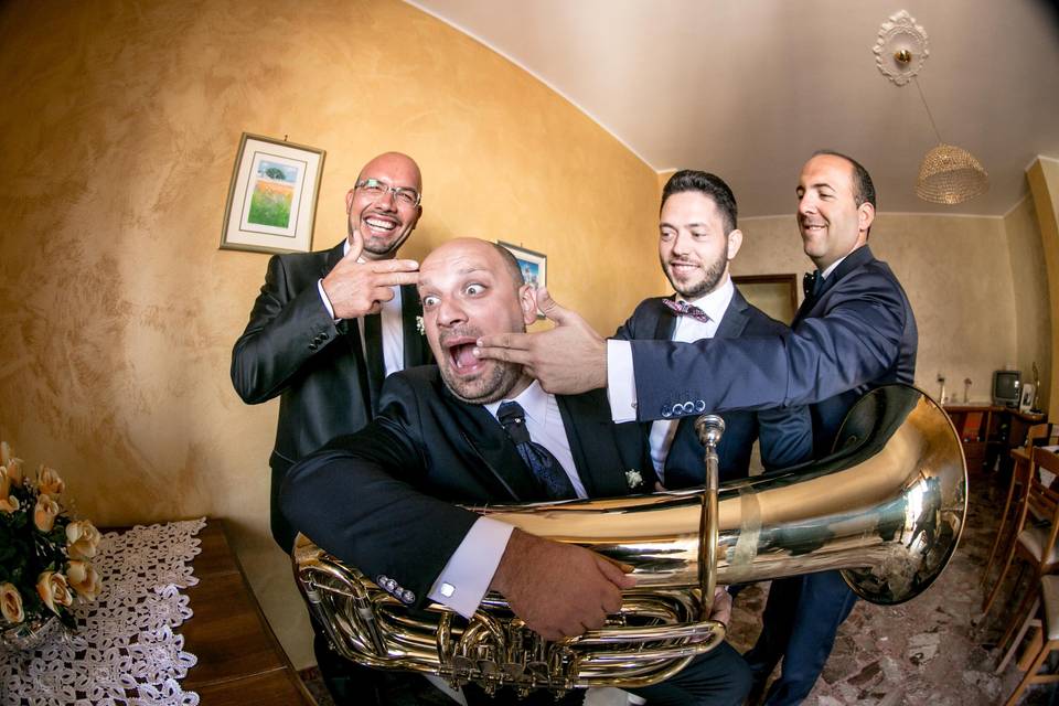 Sposo-musicista-trombone