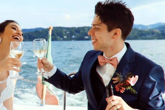 Wedding in Lake Orta