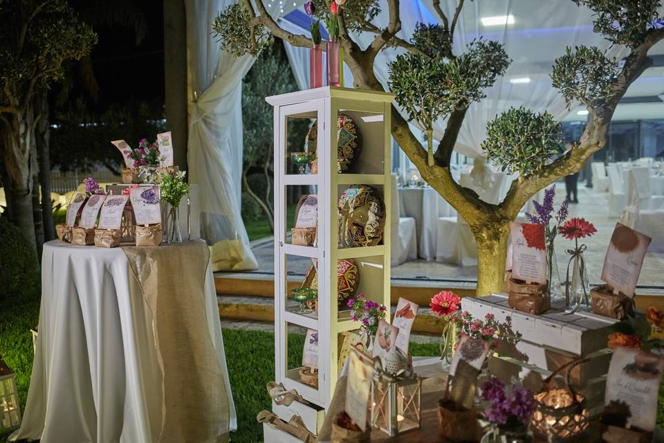 Tableau mariage tema spezie