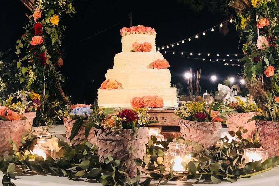 Wedding cake country