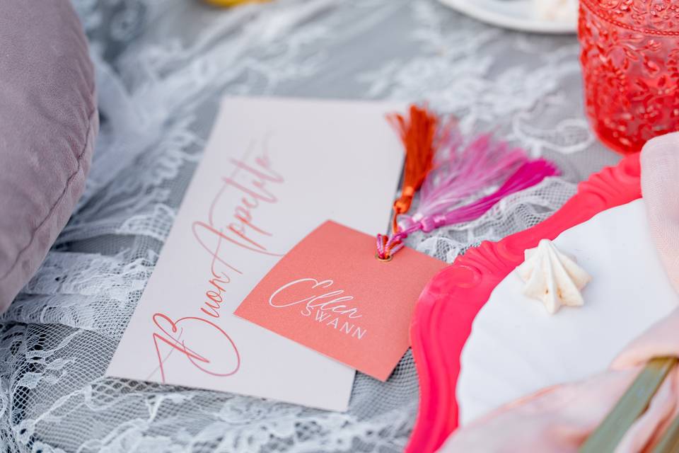 Wedding stationery