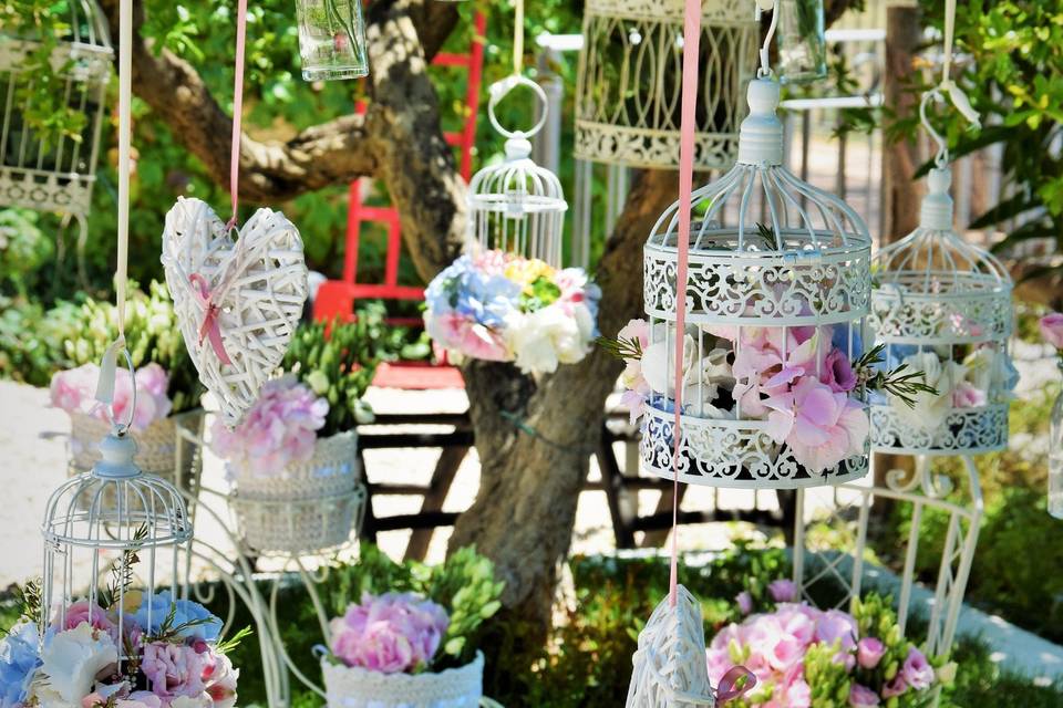 Decorazioni shabby chic