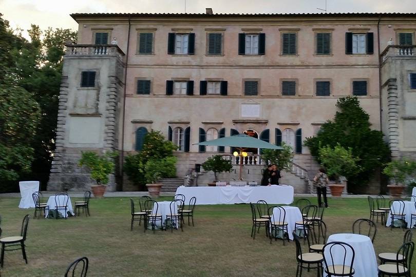 Villa luxury aperitivo