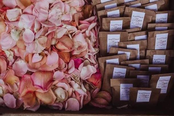 Riso e petali