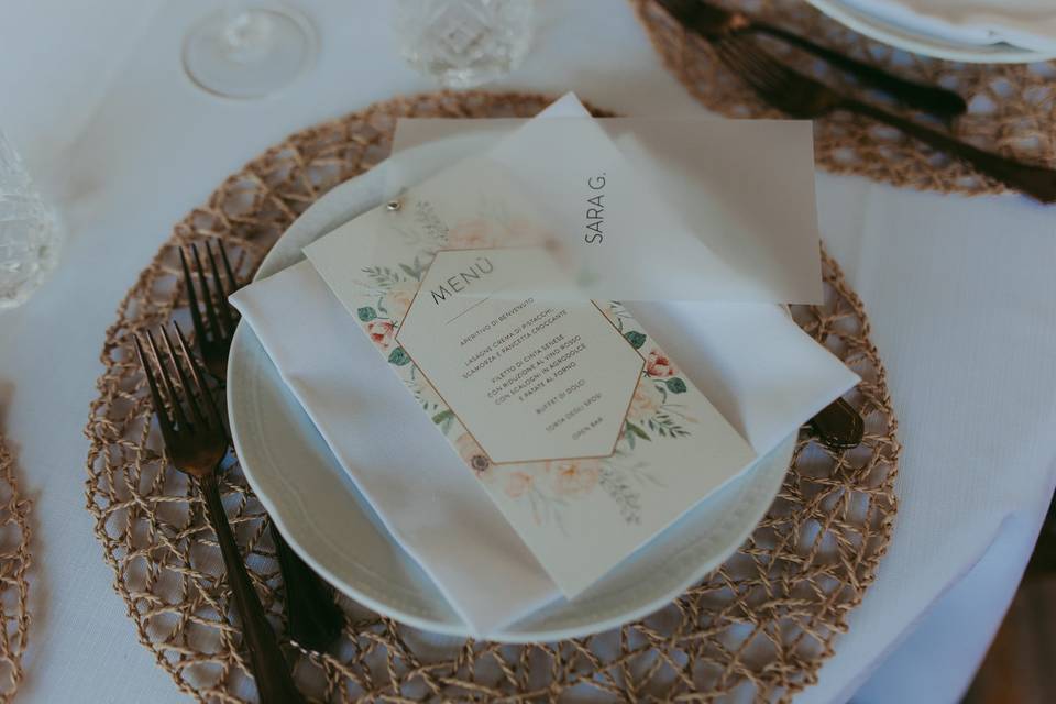 Menù vellum