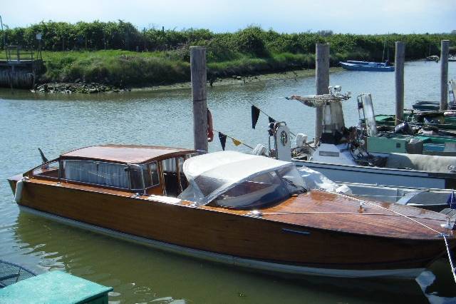 Lady e taxi veneziano