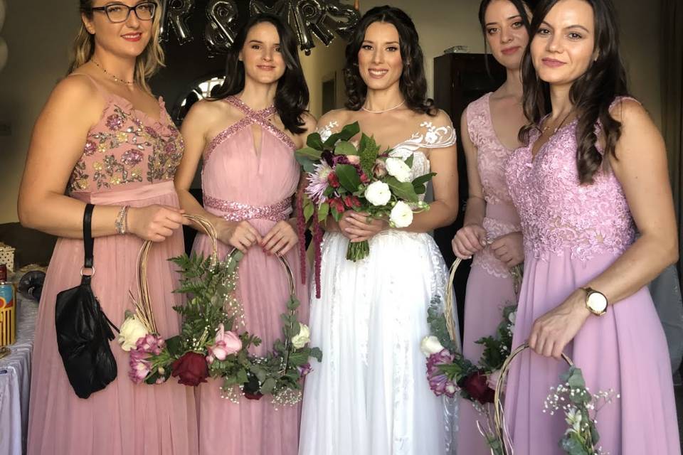 Sposa + damigelle