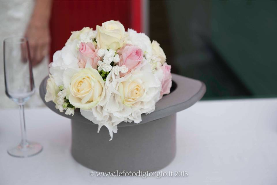 Bouquet sposa romantico