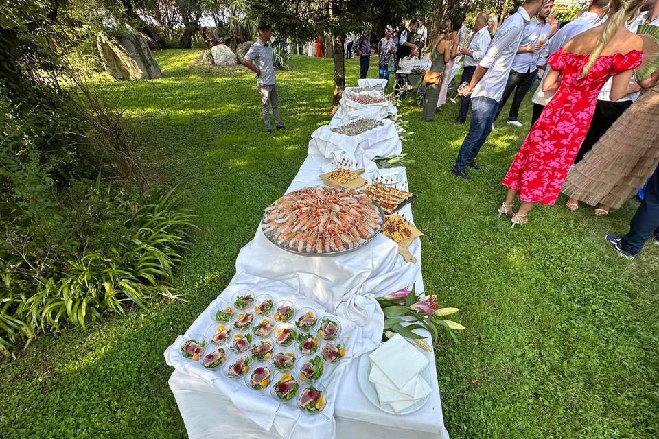 Buffet di benvenuto