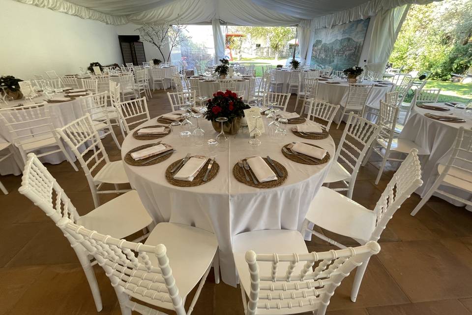 Allestimento tavolo