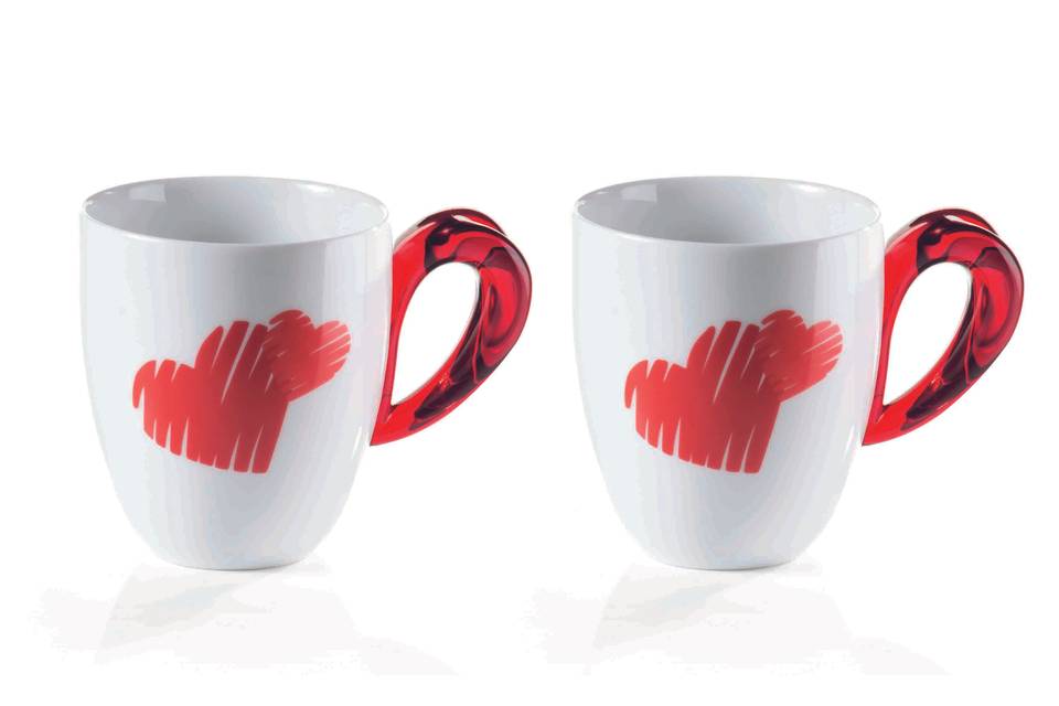 Set 2 Mug Love