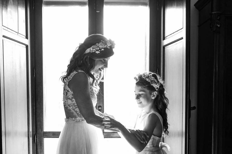 Sposa e damigella