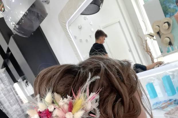 Fiori nei capelli