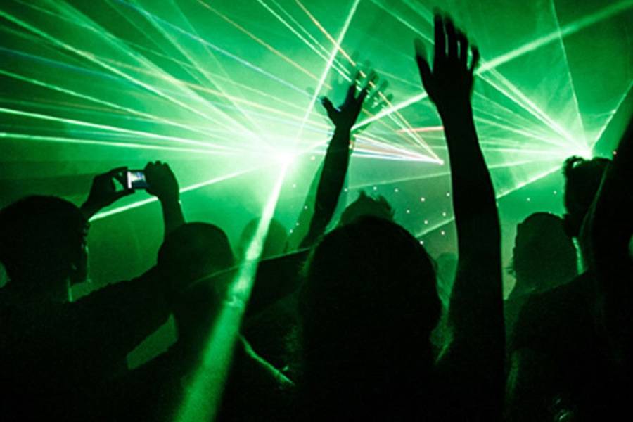 Matrimonio laser show