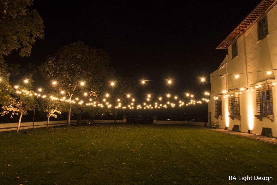 Villa Corsini Bulb Lights