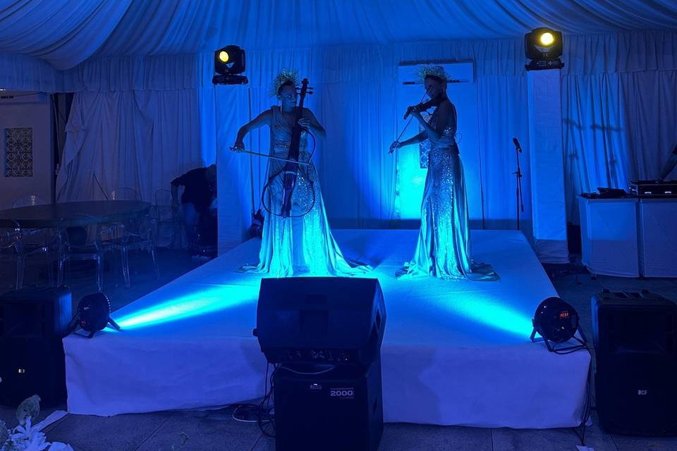 Musicisti e service luci