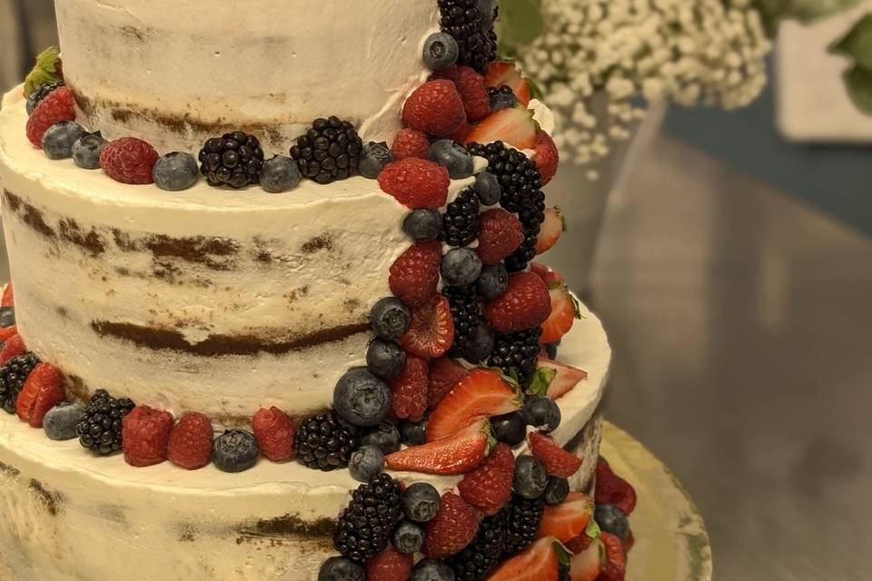 Torta ai Piani Nude Rustico
