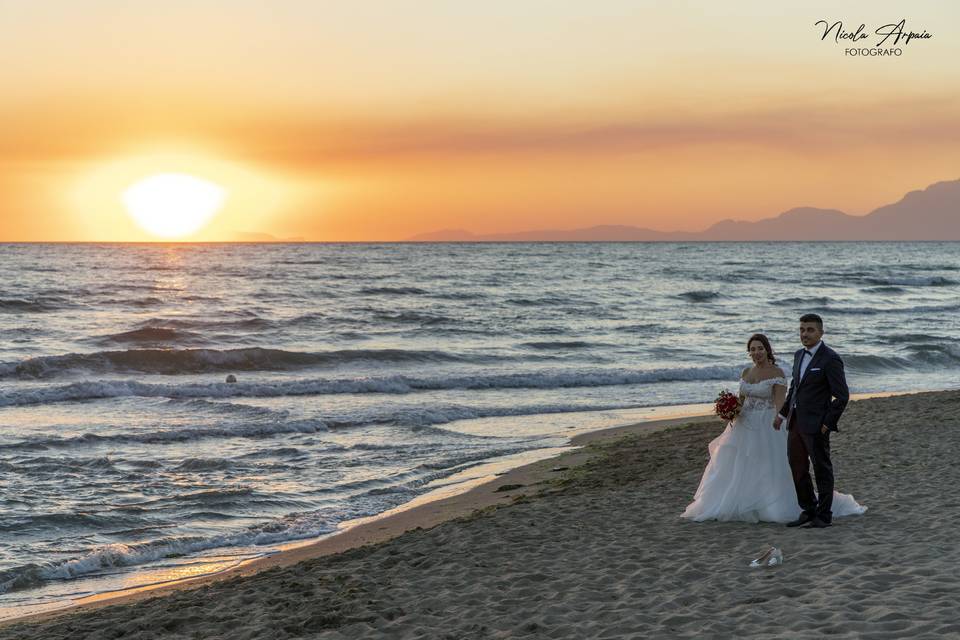 Tramonto al mare