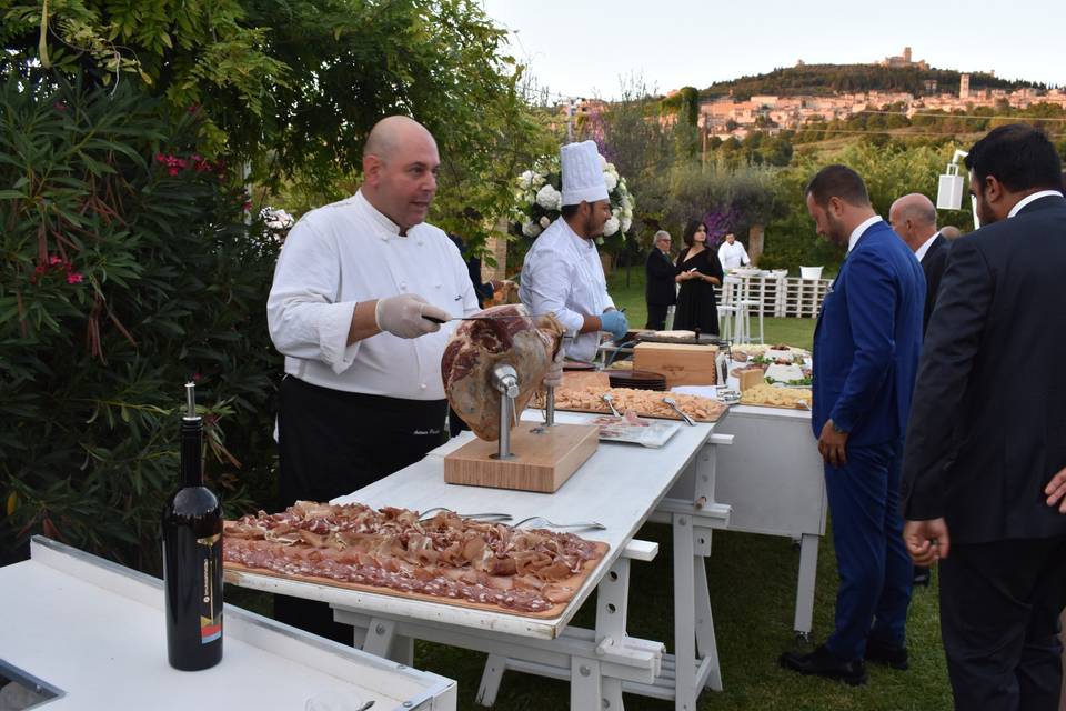 Buffet di antipasti