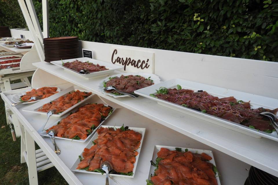 Buffet di antipasti