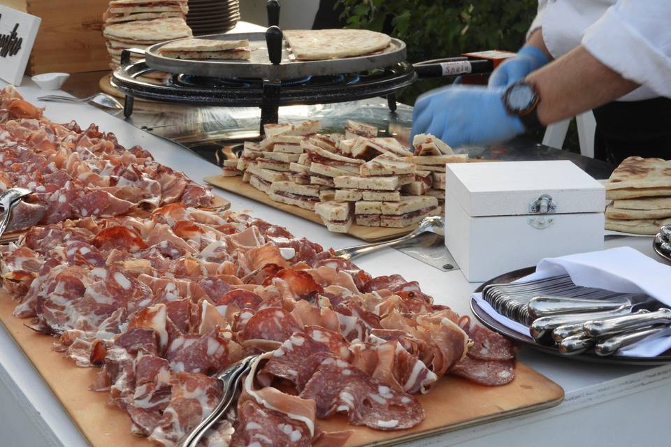 Buffet di antipasti