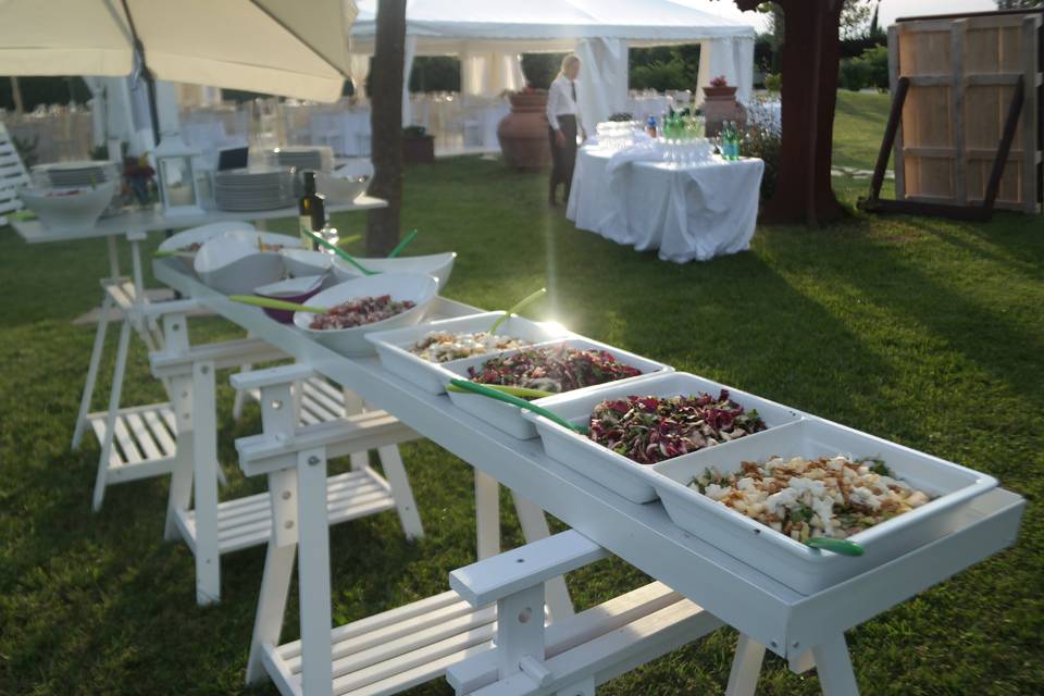 Buffet delle insalate