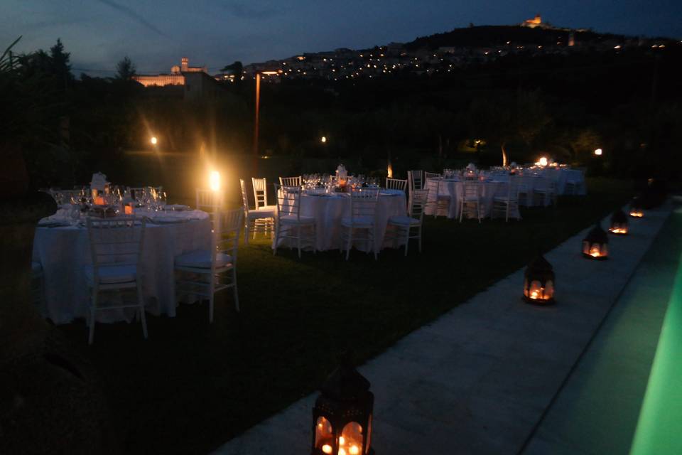 Cena bordopiscina