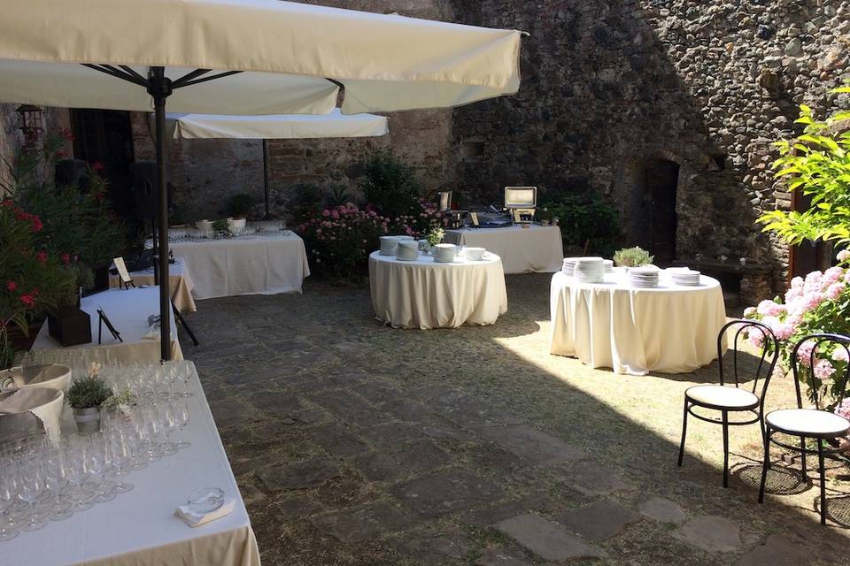 Allestimento villa Bottaro