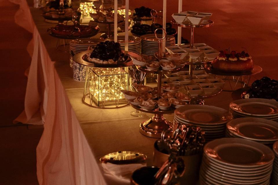 Buffet dolci corte piccola