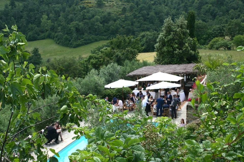 Antipasto in piscina