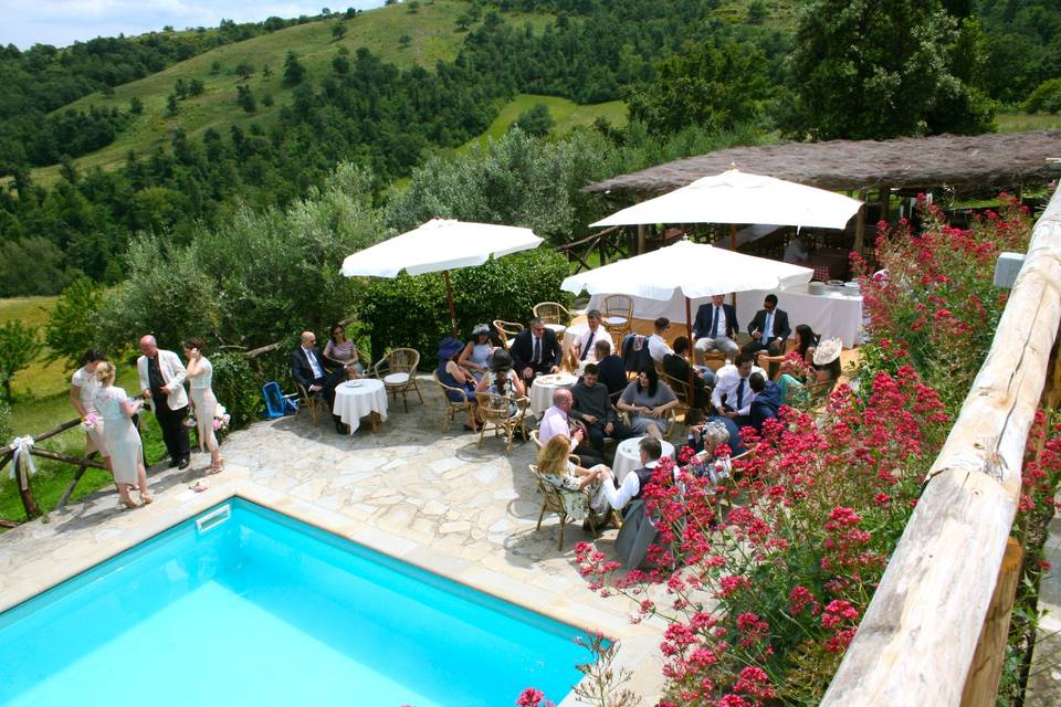 Antipasto in piscina