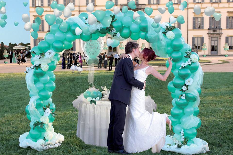 Negozio di Palloncini Allestimenti Eventi Compleanni Matrimoni a Torino