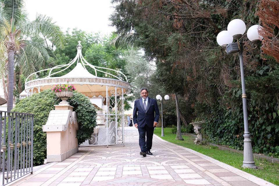 Arrivo in Villa