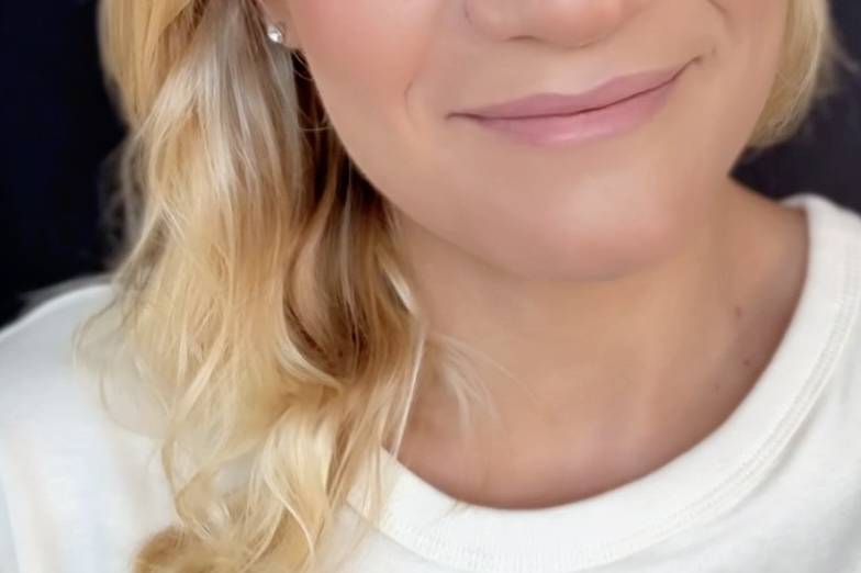Trucco glam sposa