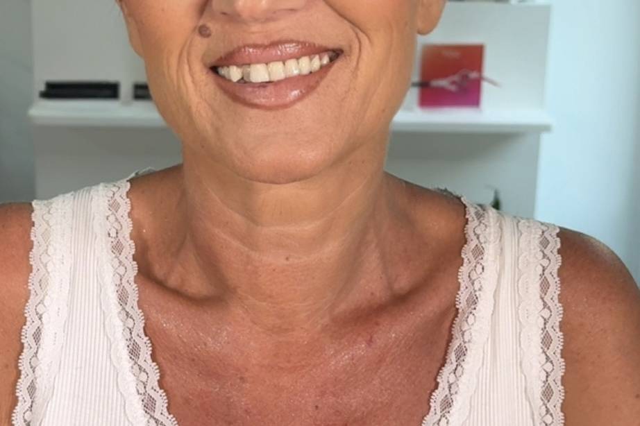 Trucco sposa allungato antiage